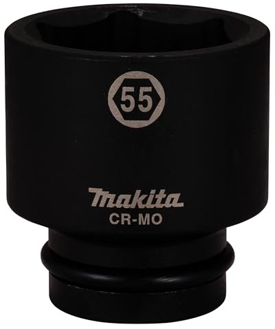 Makita E-24642 Impact Socket 1 Inch Square Drive, 55 mm