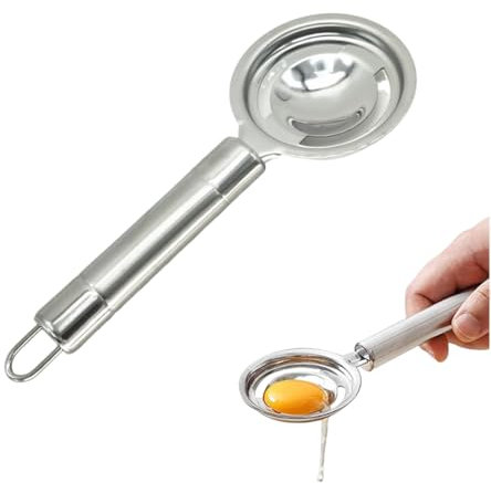 OUDQFCJ Separatore per uova, Acciaio INOX, 1 pezzo