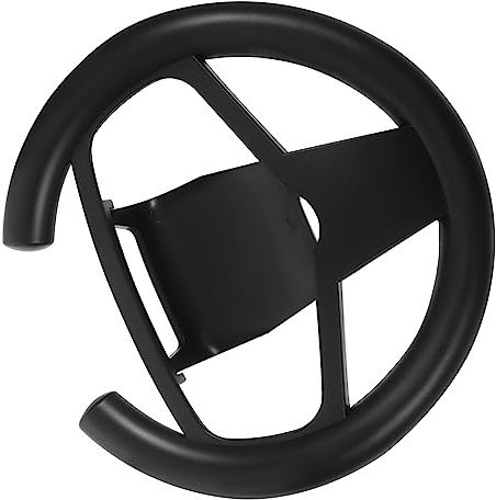 Operitacx Wireless Racing Wheel Game Accessory, Replacement Steering Wheel for Next-gen Controllers, Plastic Black, Precision Control and Ergonomic Grip for Immersive Gaming
