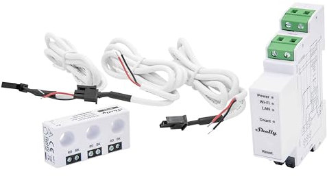 SHELLY Energiezähler Pro 3EM-3CT63, Wlan, BT, LAN