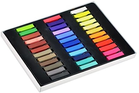 IWOWHERO Farben Diy Malerei Temporäre Pastell Haarfarbe Farbstoff Kreiden Für Junge Mädchen Graffiti Und Tafelpapiermalerei