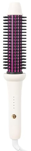 Rotierende Haarbürste – 28 mm negativer Ionen-beheizter Bügelkamm, multifunktionaler Friseur-Curler | Qualitätswerkzeug für Salon, Verwendung zu Hause und im Schlaf