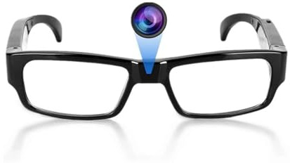 PUSOKEI Gafas para Cámara, Grabación de Vídeo HD 1080P y Toma de Fotografías, Cámara de Acción Portátil para Ciclismo y Actividades Al Aire Libre