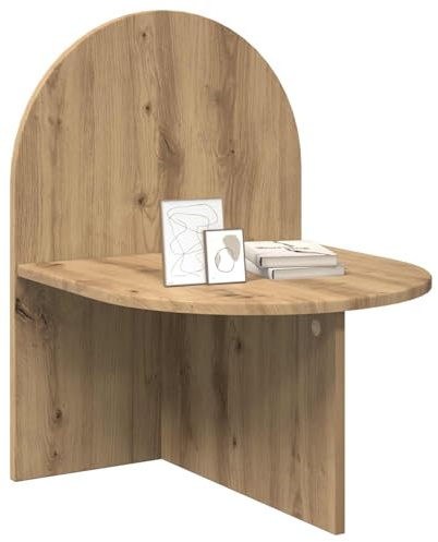 vidaXL Nachttisch 2 pcs Artisan-Eiche 48 x 49 x 65 cm Holzwerkstoff, Bettzimmer Must-Haves, moderner Nachttisch, praktischer Beistelltisch, schickes Mobiliar für stilvolle Deko