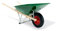 EKEBY Hörby Bruk Schubkarre 90 L, Grün, Buchenholz, 15.5 kg, 150 kg Traglast