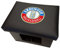 Bierkistensitz Bierkiste Bierkistensitz Bierkastensitz Sitz Bierkasten Aufsatz Hocker Auflage Polster Stehtische (Erdinger, Schwarz)