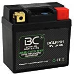BC Lithium Batteries BCLFP01 Batteria Moto Litio LiFePO4