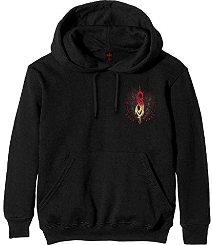 Slipknot 'Burn Me Away' (Black) Pullover Hoodie (Medium)