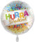 Premioloon Folienballon Ballon Hurra Schulkind rund