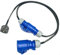 3-in-1 13 Amp Plug to 32 Amp Socket Adaptor 13A-32A 13A-16A 16A-32A Converter Lead