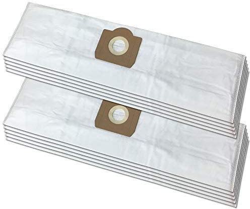MohMus 10 Premium Sacs Aspirateur pour KÄRCHER A2901, A2204, A2234pt, A2254Me, 6.959-130.0, ROWENTA Wet & Dry Vorace, LAVORWASH NTS 20, KÄRCHER A2206 X, ROWENTA ZR814, KÄRCHER A2604
