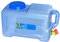 Stronrive 5-25L Agua con Grifo Drenaje Fijo, Contenedor Agua Alimentario para Camping con Grifo, Coche Dispensador Agua Plástico, para Deportes, Coche, Camping, Catering, Mesa Café