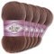 Alize 5 x 100 g Cotton Gold Premium Wolle| 39 Farben Sommerwolle Garn Stricken Amigurumi (493 | Braun)