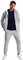 Björn Swensen Jogginganzug Herren Baumwolle Jogging Anzug Trainingsanzug Sportanzug Jungen Jogginghose Sweatjacke Männer BS-3501 Grau Small