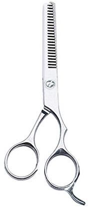 Generic Langhaarschneider Test Professionelle Haarschneide-Effilierschere Friseurschere (Silver, One Size)