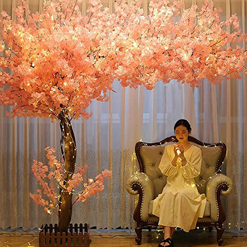 PCWLH Arche Artificielle d'arbre Fleur Cerisier, Fausse Fleur de Sakura en Soie, Arbres Fleur de Cerisier Japonais,pour la Dcoration Bureau Jardin Fte Bureau La Maison