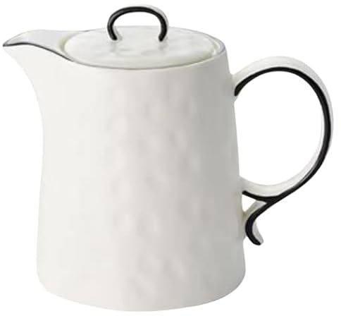 teemando® Kanne Annbritt Keramik, matt mit Relief 0,9 l