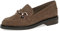 CAPRICE Damen Slipper aus Leder mit Blockabsatz, Braun (Taupe Suede), 37.5 EU