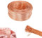 Malla de punto trenzado de cobre puro de 32.8 pies, ancho antiinterferencia, cable flexible de 4 mm, mecha de soldadura, trenzado de cobre, herramienta de reparación de alambre