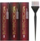 HAIR HAUS Super Brilliant Color Haarfarbe 3x 100ml + Färbepinsel spezial (55-0n)