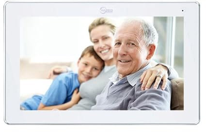 ANJIELO SMART Video Door Phone, 7 Inch Touch Screen Monitor Doorbell Intercom System, Support Remote Unlock