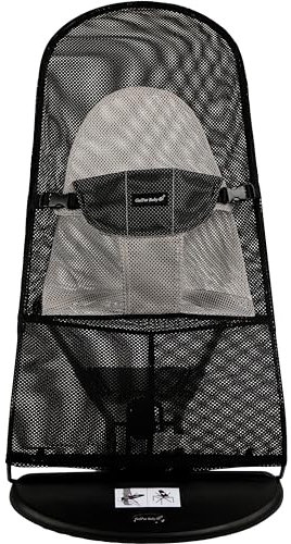 GalPat Baby - Funda Hamaca Compatible con BabyBjorn y GalPat Baby Transpirable - Asiento para Hamaca de bebé Transpirable - Color Negro