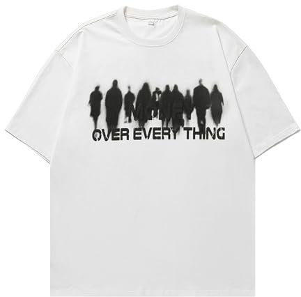 Männer und Frauen Sommer Casual Baumwolle -Shirts Jungen und Mädchen Kurzarm Einfarbig Sport Schlitz -Shirt Männer Kleidung (White, XXL)
