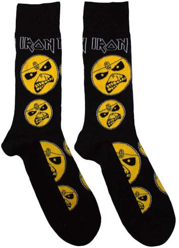 Rock Off officially licensed products Iron Maiden Piece Of Mind Ankle Socks One Size
