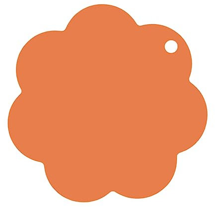 COLLBATH Induktionskochfeld Orange Schutzmatte aus Glasfaser Hitzebeständige mit Rutschfester Oberfläche für Sicheres Kochen in Küche