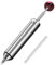 KOOLEVER Solder Sucker, with 2 High-Temperature Resistant Flexible Silicone Nozzle, Solder Sucker Desoldering Pump Premium Aluminum Housing Stronger Suction Power for Professional Welders