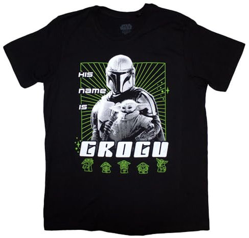 Star Wars The Mandalorian His Name is Grogu T Shirt Size M