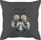 Shirtracer Kissen 50x50 - Love You Like no Otter Geschenk Paar Geschenke Valentinstag Pärchen Geschenke Weihnachten Paar Geschenk für Verliebte I - 50 x 50 cm - Grau - Partner Paare