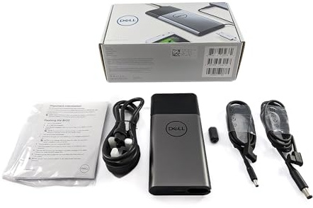 DELL Latitude Hybrid 45W AC Adapter + USB Power Battery Bank 43Wh PH45W17-BA 7.4mm or 4.5mm round barrel
