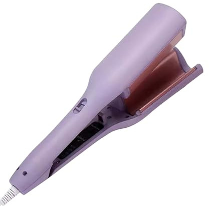 French Curling Rommantic French Egg Roll Curling Egg Roll V Shape Ceramic Hair Crimper Adjustable Temperature Wand 03