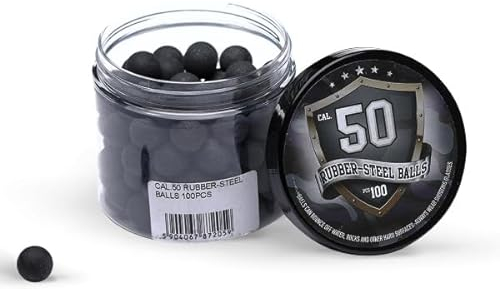 IDP Rubberballs Cal. 50 Stahl/Gummigemisch 100 Stück