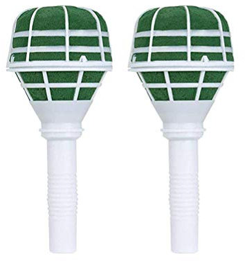 2 Stück Brautstrauß Halter Dekoration Blüte Kunststoffgriff DIY Brautblumenunterseite Hochzeit Strauß Zubehör