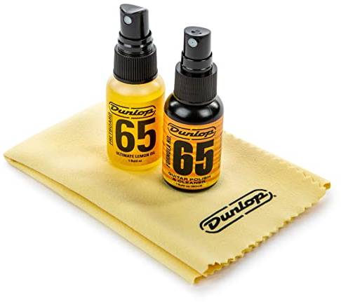 Mini kit de mantenimiento de la guitarra para el diapasón y el cuerpo