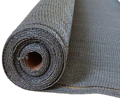 Maillestore Brise-Vue 100% - Gris Anthracite - 270gr/m² - Boutonnières Gris foncé 2m x 25m