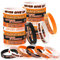 Aoriher 36 Stück Basketball Armbänder Motivierende Silikon Armbänder Dekorationen Basketball Party Mitgebsel für Kinder Teenager Basketball Party Armband Schmuck Sport Geschenke Zubehör