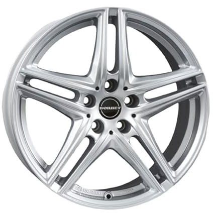 Borbet Felge XR 7.5x17 ET27 5x112 brilliant silver XR 75727112566,5BS/T