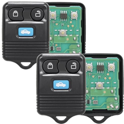 2PCS 2 Buttons Ford Transit Central Locking Fob Fo-rd Focus MK1 Tourneo MK6 Van Connect Key Fob