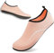 WOELIVE Badeschuhe Herren Damen Strandschuhe Schnell Trocknend Wasserschuhe Schwimmschuhe Aquaschuhe Atmungsaktiv Schwimmschuhe Leicht Surfschuhe(Rosa 41 EU)