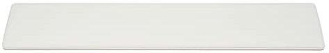Akko Wrist Rest Keyboard Palm Rest, Support Anti-Slip Rubber Base, Ergonomic Soft Memory Foam for Computer, Laptop, PC, Office Working, Gaming (White)