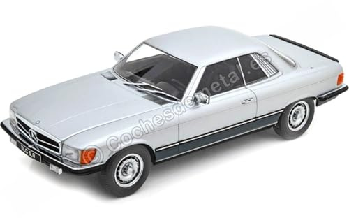 KK Scale KKDC180793 - Mercede. 450 Slc C107 Silver 1973 - 1/18 Scale - Collectible Model