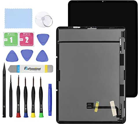GBOLE Neuer Bildschirm Ersatz für iPad Pro 12.9 3rd Gen (A1876 A2014 A1983 A1895) und 4. Generation (A2069 A2232 A2233 A2229) LCD Display Glas Touch Digitizer Premium Kit mit To. ols