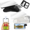OneNine 2 Stück Universell verstellbares Smartphone Kamera Spiegel Reflection Clip Kit, Handy Reflektion Kamera Clip Selfie Reflektor, Handy Fotografie zubehör, Spiegel für Handy Handy Spiegel Foto