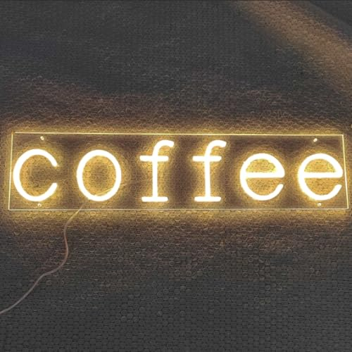 LED-Schild, Kaffeebar, Neonschilder, Café, LED-Leuchten, Weinwand, dekorative Nachtlampen, Party-Dekoration, Licht, USB-Helligkeit einstellbar