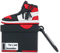 Awesometik Airpods 2nd Generation Sneaker-Schutzhülle mit Schlüsselanhänger, niedliche 3D-Schuhbox, kompatibel mit Airpods-Hülle 2. / 1. Generation, kratzfest, Rot
