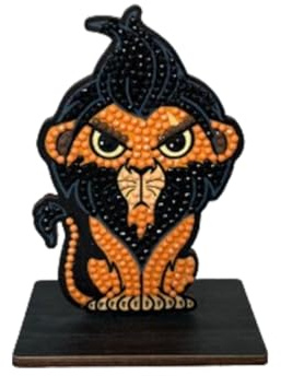 CRYSTAL ART DISNEY The Lion King - Scar Diamond Painting Kit