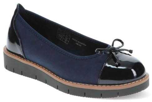 Pavers Wide Womens Wide Fit Bow-Detailed Pumps | All Year Round | Pumps Shoe | Slip On